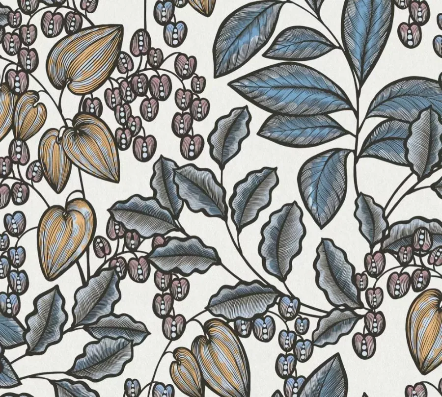 Flis zidna tapeta AP Floral Impression 37754-8 | Ljepilo gratis - AS Création