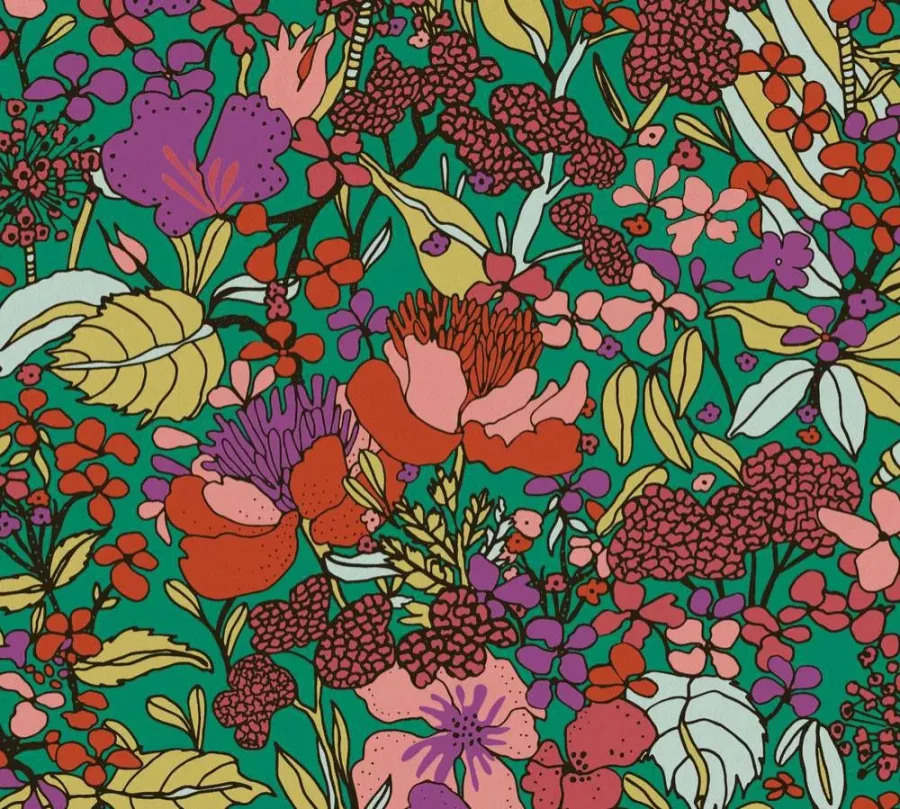 AS Création - Flis zidna tapeta AP Floral Impression 37756-1 | Ljepilo gratis Flis zidna tapeta AP Floral Impression 37756-1 | Ljepilo gratis - AS Création