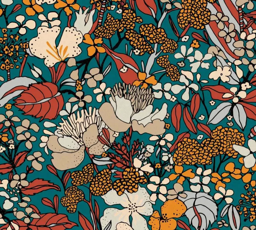 AS Création - Flis zidna tapeta AP Floral Impression 37756-2 | Ljepilo gratis Flis zidna tapeta AP Floral Impression 37756-2 | Ljepilo gratis - AS Création
