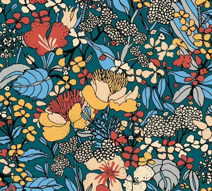 AS Création - Flis zidna tapeta AP Floral Impression 37756-4 | Ljepilo gratis Flis zidna tapeta AP Floral Impression 37756-4 | Ljepilo gratis - AS Création