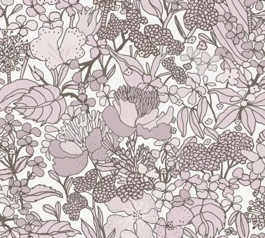 Flis zidna tapeta AP Floral Impression 37756-5 | Ljepilo gratis - AS Création