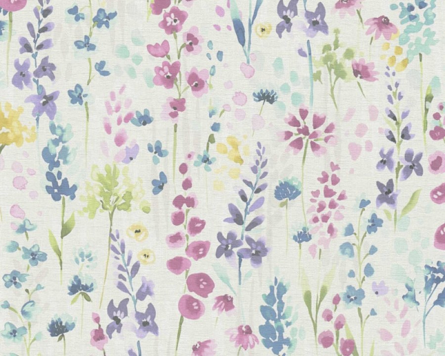 AS Création - Flis zidna tapeta Aquarell Dreams 39606-1 | Ljepilo gratis Flis zidna tapeta Aquarell Dreams 39606-1 | Ljepilo gratis - AS Création