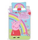 Posteljina za dječji krevetić Peppa Pig 016 baby 100/135, 40/60 Posteljina za dječji krevetić