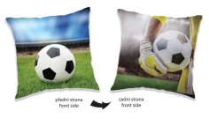 JERRY FABRICS Jastučić Nogomet Poliester, 40/40 cm Jastučići - jastučići s podstavom