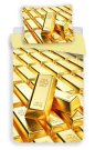 JERRY FABRICS 3D Posteljina Gold micro Poliester - mikrovlakana, 140/200, 70/90 cm Posteljina foto print