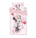 JERRY FABRICS Posteljina Minnie Balloon 02 Pamuk, 140/200, 70/90 cm Posteljina sa licencijom