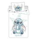 JERRY FABRICS Dječja posteljina Lilo and Stitch White Star baby Pamuk, 100/135, 40/60 cm Posteljina za dječji krevetić