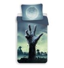 Posteljina za mlade - JERRY FABRICS 3D Posteljina Zombie micro Poliester - mikrovlákno, 140/200, 70/90 cm JERRY FABRICS 3D Posteljina Zombie micro Poliester - mikrovlákno, 140/200, 70/90 cm