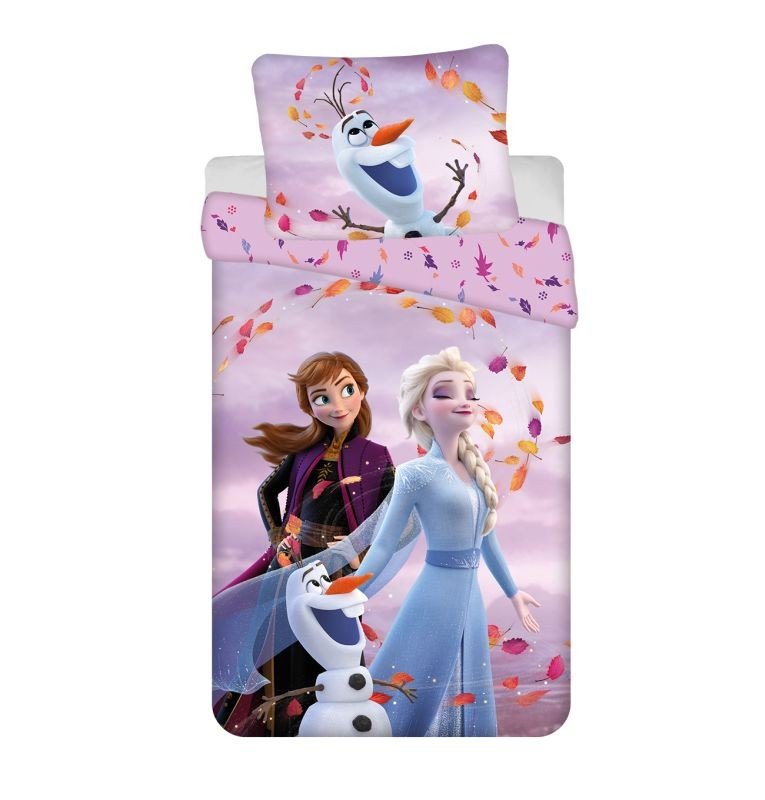 Posteljina sa licencijom - JERRY FABRICS Posteljina Frozen 2 Sky Pamuk, 140/200, 70/90 cm JERRY FABRICS Posteljina Frozen 2 Sky Pamuk, 140/200, 70/90 cm - Posteljina sa licencijom