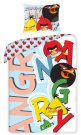 Posteljina Angry Birds slova 140/200 Posteljina sa licencijom