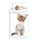 Posteljina Kitten white 140/200, 70/90 Posteljina foto print