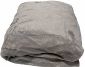JERRY FABRICS Plahta od mikroplyša svijetlosiva Poliester, 180/200 cm Plahte - Microdream 180x200