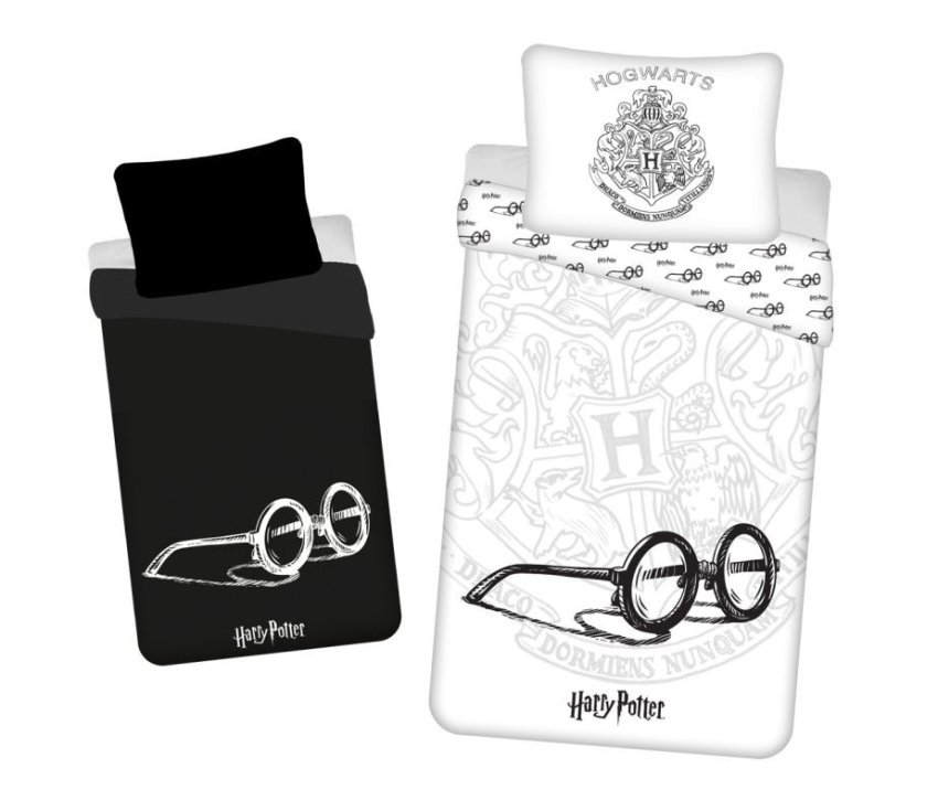 Posteljina sa licencijom - JERRY FABRICS Posteljina Harry Potter HP144 svijetleća Pamuk, 140/200, 70/90 cm JERRY FABRICS Posteljina Harry Potter HP144 svijetleća Pamuk, 140/200, 70/90 cm - Posteljina sa licencijom