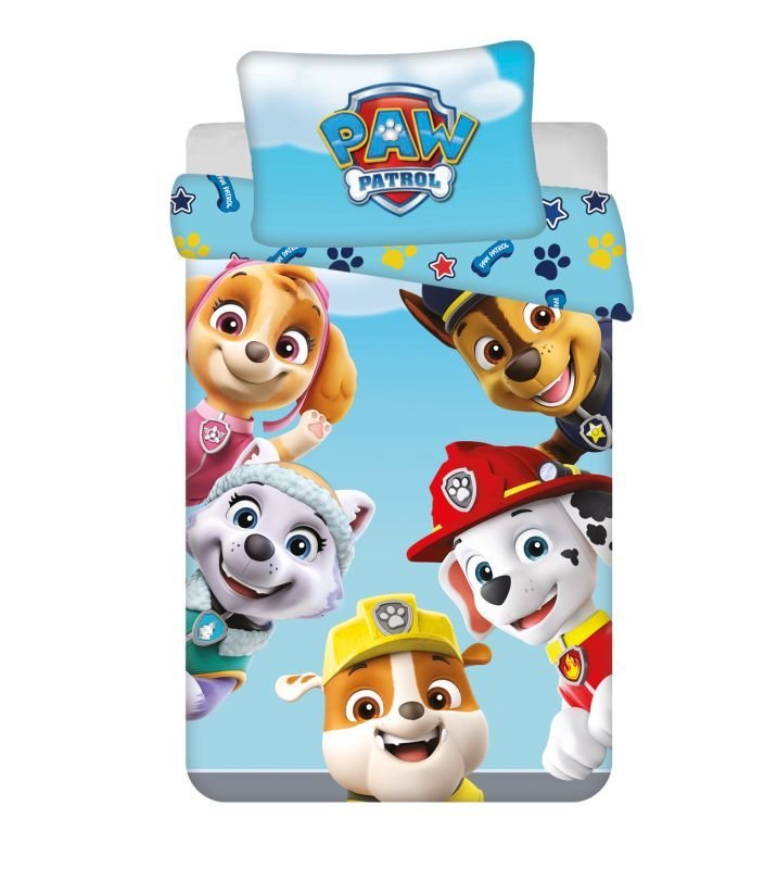 Posteljina za dječji krevetić - JERRY FABRICS Posteljina za dječji krevetić Paw Patrol PP327 baby Pamuk, 100/135, 40/60 cm JERRY FABRICS Posteljina za dječji krevetić Paw Patrol PP327 baby Pamuk, 100/135, 40/60 cm - Posteljina za dječji krevetić