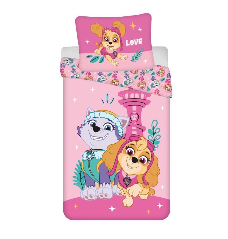 Posteljina sa licencijom - JERRY FABRICS Posteljina Paw Patrol PP525 micro Poliester - mikrovlákno, 140/200, 70/90 cm JERRY FABRICS Posteljina Paw Patrol PP525 micro Poliester - mikrovlákno, 140/200, 70/90 cm - Posteljina sa licencijom