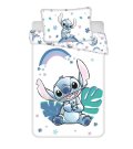 JERRY FABRICS Posteljina za dječji krevetić Lilo and Stitch Rainbow baby Pamuk, 100/135, 40/60 cm Posteljina za dječji krevetić