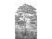 Grandeco - Flis fototapeta za zid, krajolik, stabla, A56702 | Ljepilo gratis Flis fototapeta za zid, krajolik, stabla, A56702 | Ljepilo gratis