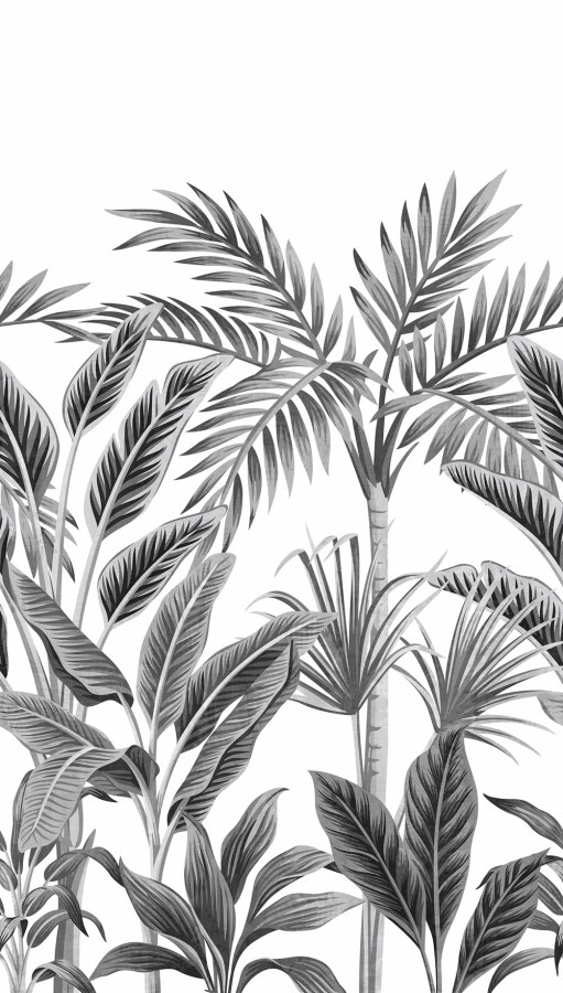 Grandeco - Flis fototapeta za zid – Tropski listovi, palme, A40801 | Ljepilo gratis Flis fototapeta za zid – Tropski listovi, palme, A40801 | Ljepilo gratis - Grandeco