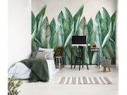 Grandeco - Flis fototapeta za zid, Listovi banane, A39501 | Ljepilo gratis Flis fototapeta za zid, Listovi banane, A39501 | Ljepilo gratis