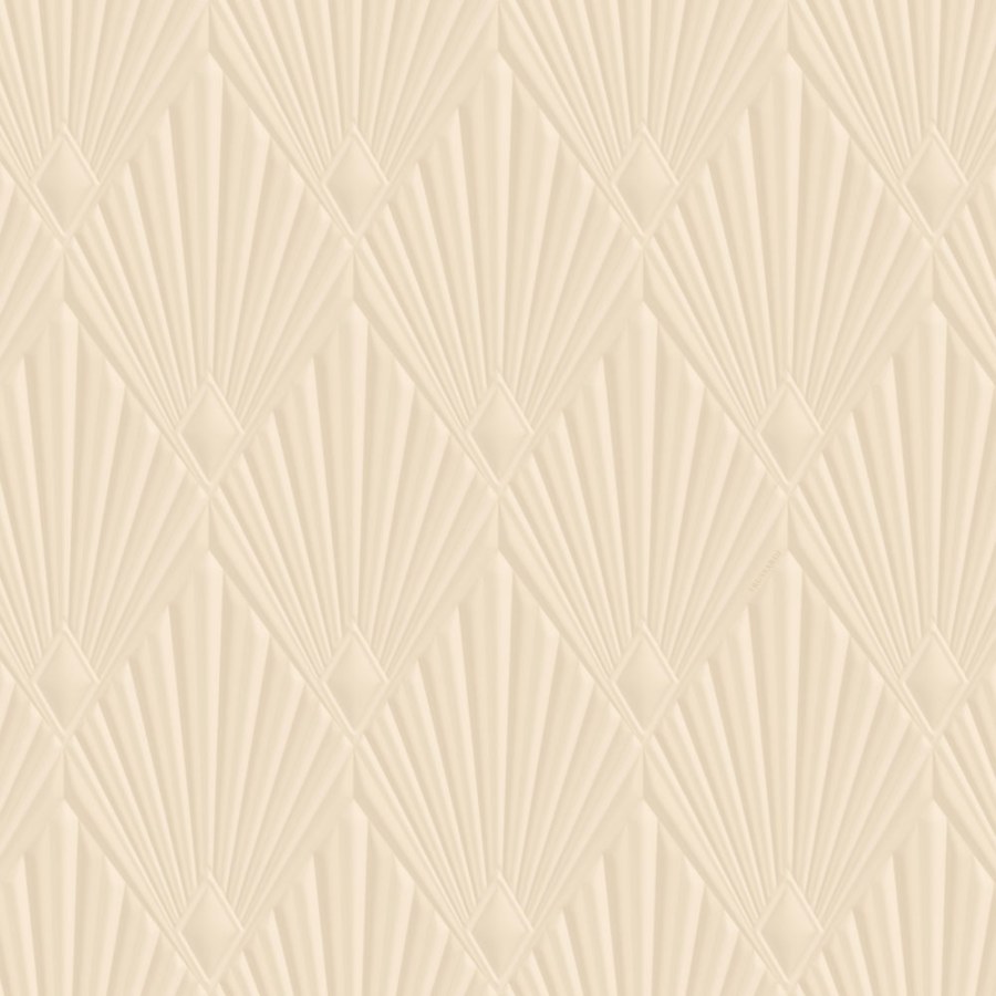 Zambaiti Parati - Luksuzna geometrijska flis tapeta za zid | bež | Art deco | Z30314 | Ljepilo besplatno Luksuzna geometrijska flis tapeta za zid | bež | Art deco | Z30314 | Ljepilo besplatno - Zambaiti Parati
