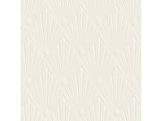 Zambaiti Parati - Luksuzna geometrijska flis tapeta za zid | krem | Art deco | Z30320 | Ljepilo besplatno Luksuzna geometrijska flis tapeta za zid | krem | Art deco | Z30320 | Ljepilo besplatno