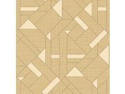 Zambaiti Parati - Luksuzna bež geometrijska flis tapeta za zid | Z18948 | Ljepilo besplatno Luksuzna bež geometrijska flis tapeta za zid | Z18948 | Ljepilo besplatno