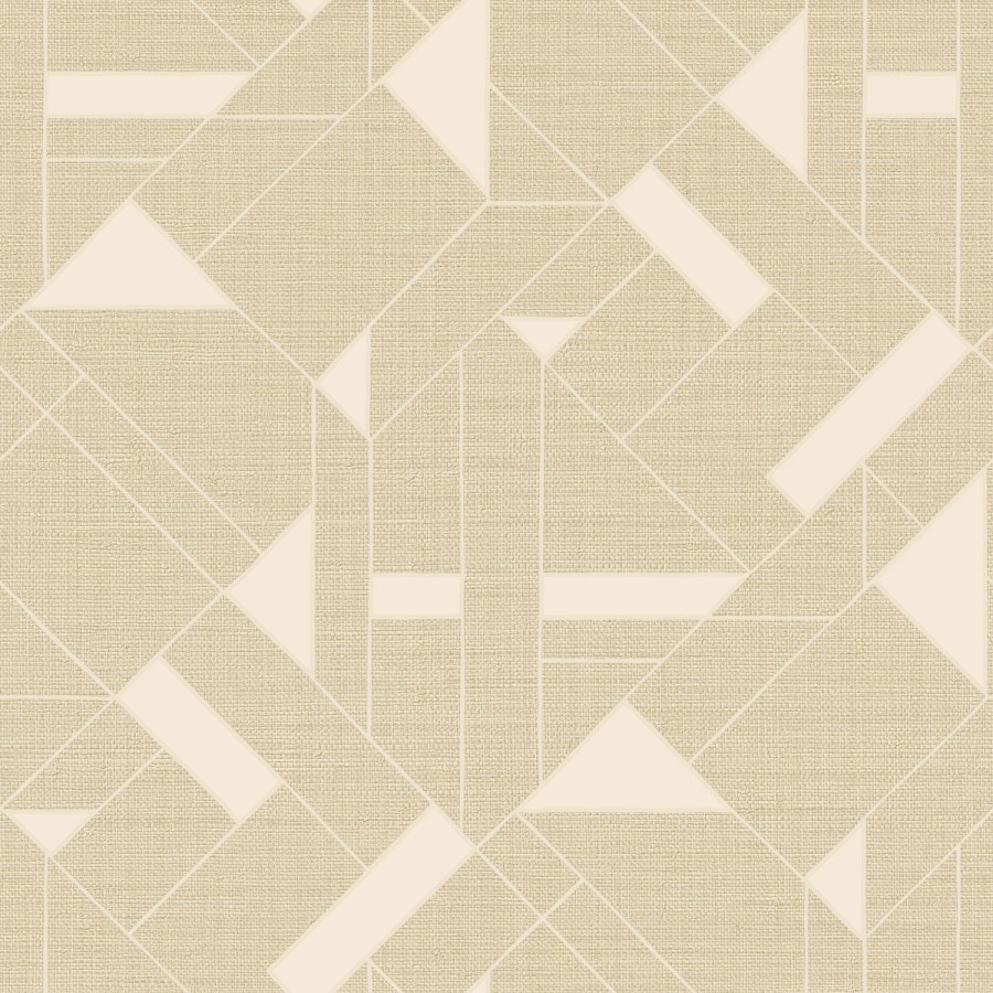 Zambaiti Parati - Luksuzna krem geometrijska flis tapeta za zid | Z18943 | Ljepilo besplatno Luksuzna krem geometrijska flis tapeta za zid | Z18943 | Ljepilo besplatno - Zambaiti Parati