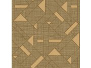 Zambaiti Parati - Luksuzna zlatna geometrijska flis tapeta za zid | Z18941 | Ljepilo besplatno Luksuzna zlatna geometrijska flis tapeta za zid | Z18941 | Ljepilo besplatno