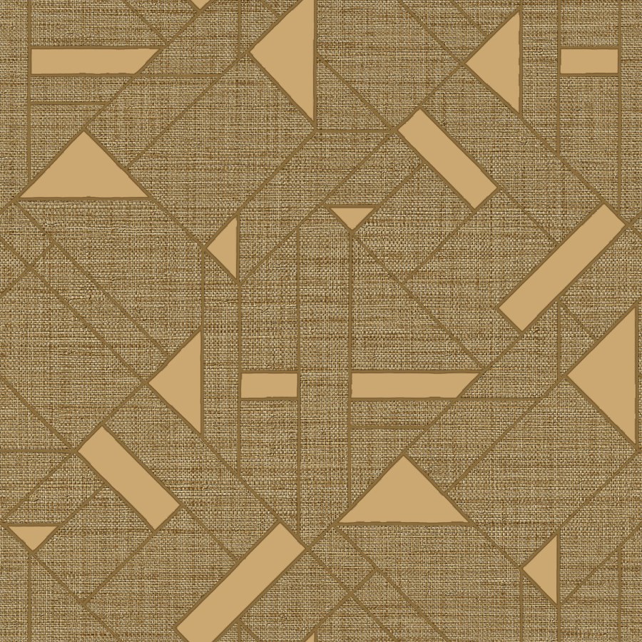 Zambaiti Parati - Luksuzna zlatna geometrijska flis tapeta za zid | Z18941 | Ljepilo besplatno Luksuzna zlatna geometrijska flis tapeta za zid | Z18941 | Ljepilo besplatno - Zambaiti Parati