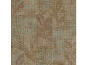 Zambaiti Parati - Luksuzna smeđe-zelena flis tapeta s listovima | Z18913 | Ljepilo besplatno Luksuzna smeđe-zelena flis tapeta s listovima | Z18913 | Ljepilo besplatno