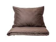 Luksuzna posteljina - Posteljina pamučni saten Choco 140x220, 70x90 cm Posteljina pamučni saten Choco 140x220, 70x90 cm