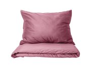 Luksuzna posteljina - Posteljina pamučni saten Dusty rose 140x220, 70x90 cm Posteljina pamučni saten Dusty rose 140x220, 70x90 cm
