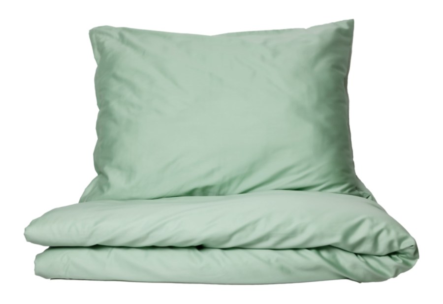Luksuzna posteljina - Posteljina pamučni saten Light green 140x220 70x90 cm Posteljina pamučni saten Light green 140x220 70x90 cm - Luksuzna posteljina
