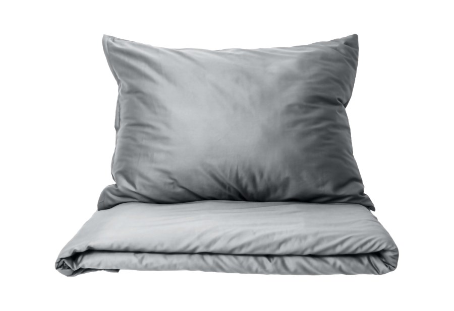 Luksuzna posteljina - Posteljina pamučni saten Ligt grey 140x220, 70x90 cm Posteljina pamučni saten Ligt grey 140x220, 70x90 cm - Luksuzna posteljina