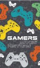 DETEXPOL Dječji ručnik Gamers Pamuk - Frotir, 50/30 cm