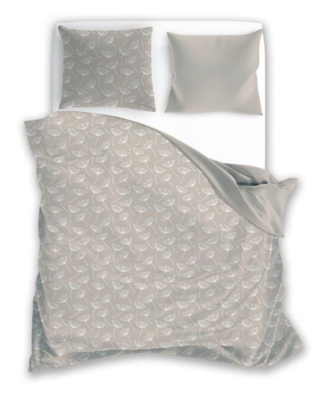 Posteljina klasičan uzorak - FARO Posteljina Maslačak krem satenski mikro Poliester - satensko mikrovlákno, 140/200, 70/90 cm FARO Posteljina Maslačak krem satenski mikro Poliester - satensko mikrovlákno, 140/200, 70/90 cm - Posteljina klasičan uzorak