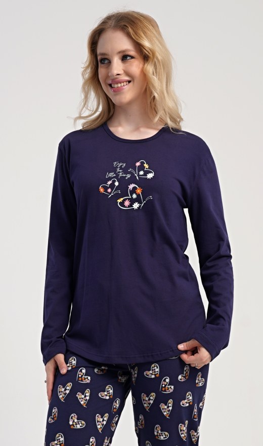 Žene - Ženska pidžama - Ženske pidžame s dugim rukavima - Ženska duga pidžama Sarah Ženska duga pidžama Sarah - Ženske pidžame s dugim rukavima