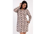 Ženska kućna haljina s dugim rukavima Isabela Žene - Ženske noćne spavaćice - Ženske noćne košulje s dugim rukavima