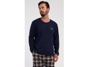 Muška duga pidžama Armando Muškarci - Muške pidžame - Muške pidžame s dugim rukavima