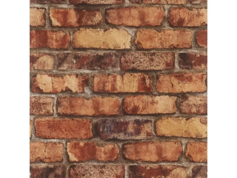 Za zid - Samoljepljiva tapeta za zid narančasta cigla, 0,53 × 6,00 m Samoljepljiva tapeta za zid narančasta cigla, 0,53 × 6,00 m - Za zid