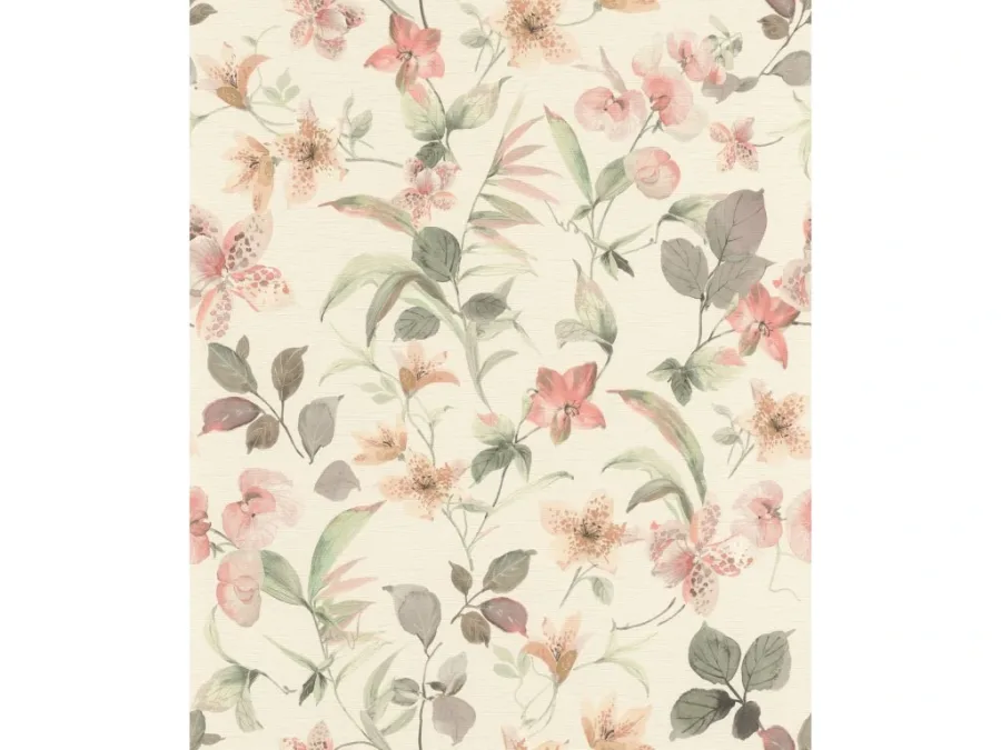 Samoljepljiva tapeta za zid cvjetni uzorak, 0,53 × 6,00 m - Za zid