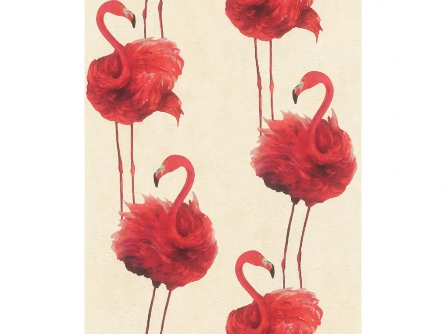 Samoljepljiva tapeta za zid flamingosi, 0,53 × 6,00 m