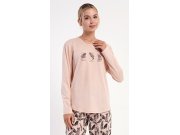 Ženska duga pidžama Isabela Žene - Ženska pidžama - Ženske pidžame s dugim rukavima