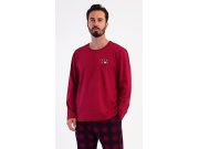 Muškarci Muške pidžame Muške pidžame s dugim rukavima - Muška pidžama duga Good mood Muška pidžama duga Good mood