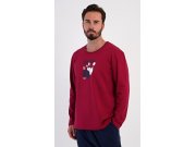 Muškarci Muške pidžame Muške pidžame s dugim rukavima - Muška pidžama duga Bowling Muška pidžama duga Bowling