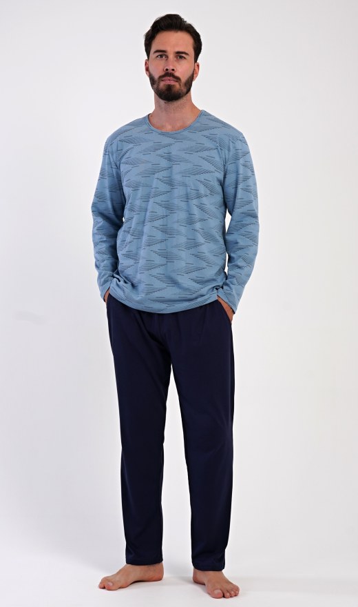 Muškarci - Muške pidžame - Muške pidžame s dugim rukavima - Muška pidžama duga Arnošt Muška pidžama duga Arnošt - Muške pidžame s dugim rukavima