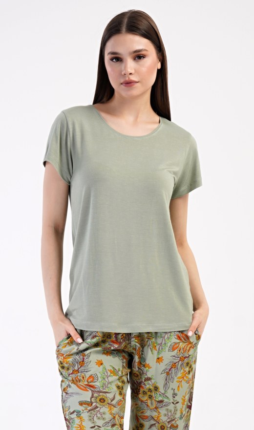 Ženska pidžama duga Marta - Ženske pidžame s dugim rukavima