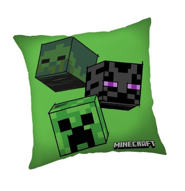 JERRY FABRICS Jastuk Minecraft The Mobs Poliester, 40/40 cm - jastučići s podstavom