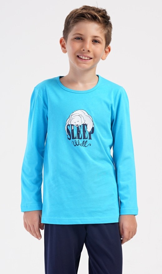 Dječja duga pidžama Sleep well - Dječje pidžame s dugim rukavima