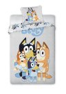 FARO posteljina Bluey siva Pamuk, 140/200, 70/90 cm Posteljina sa licencijom